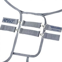 Produktbild von Amigo Extension der Brustgurtschließe rechts vorne aus Polyester in Blau und Grau