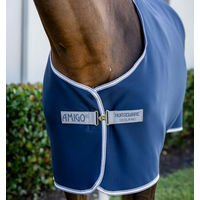 Produktbild von Amigo Jersey Pony-Kühldecke von Horseware Ireland in Blau Grau oder Silber