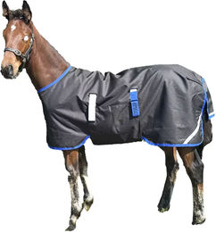Produktbild von Amigo Ripstop 900D Outdoor-Pferdedecke wasserdicht Schwarz Medium