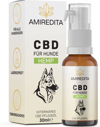 Amiredita CBD Öl für Hunde Bio Hanfaroma 1500mg – Bild 1 von 2