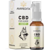 Produktbild von Amiredita CBD Öl für Hunde Bio Hanfaroma 1500mg