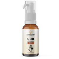 Produktbild von Amiredita CBD Öl für Hunde Bio mit Rindaroma 1500mg
