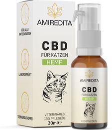 Amiredita CBD Öl für Katzen mit Hanfaroma 750mg Bio – Bild 1 von 2