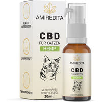 Produktbild von Amiredita CBD Öl für Katzen mit Hanfaroma 750mg Bio