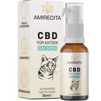 Produktbild von Amiredita CBD Öl für Katzen mit Lachsgeschmack 750mg Bio