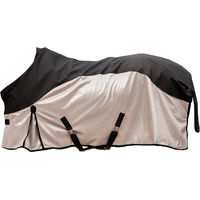 Produktbild von AMIVARO DryGuard Fly Regen-Fliegendecke für Pferde Beige/Schwarz 135 cm