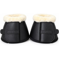 Produktbild von AMIVARO Hufglocken mit Fell SoftBell+ Sprungglocken Black XL