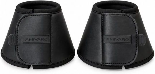Amivaro Hufglocken SoftBell Sprungglocken Schwarz XXL – Bild 1 von 1