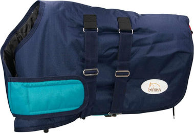 AMKA Fohlendecke Lulea Two-Tone wasserdichte Outdoordecke mit 200g Füllung Größe 95 – Bild 1 von 1