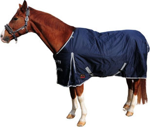 AMKA Outdoordecke Weidedecke für Pferde aus Polyester dunkelblau – Bild 1 von 4