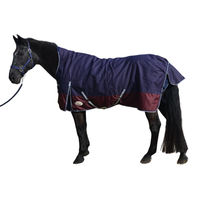 Produktbild von AMKA Pferde Weide Outdoordecke High Neck 1200D mit Futter und Kreuzgurten Größe 135