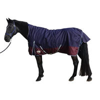 Produktbild von AMKA Pferde Weide Outdoordecke High Neck 1200D mit Kreuzgurten und Gehfalte Größe 125