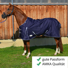 AMKA Pferdedecke Regendecke Outdoordecke aus 600D Material wasserdicht Größe 145 – Bild 1 von 1
