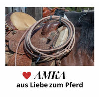 Produktbild von AMKA Westernpad aus Filz in Schwarz