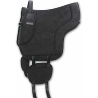 Produktbild von AMKA Wildleder Reitpad für Ponys in Schwarz