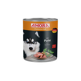 Produktbild von AMORA Hundefutter Pute Fleisch Pur Adult 6x800g - 6 x 800 g