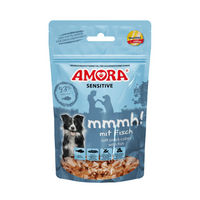 Produktbild von AMORA Hundesnack Sensitive mmmh mit Fisch für erwachsene Hunde 100g - 100 g