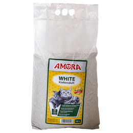 Amora Katzenstreu White Compact Klumpstreu mit Kiefernduft 15 Liter - 15 l – Bild 1 von 2