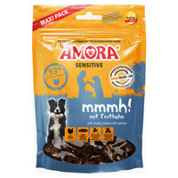 Produktbild von AMORA Sensitive mmmh Hund Belohnungssnack Truthahn 350 g - 350 g