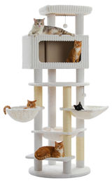 AMT0361BG XXL Katzenbaum mit robuster Konstruktion für geräumige Wohnungen – Bild 1 von 1