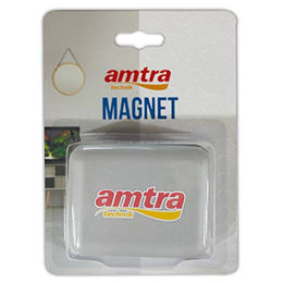 Amtra Algenmagnet Schwimmend Scheibenreiniger für Fischaquarien Schwarz Large – Bild 1 von 6