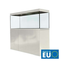 Amtra Alux 330 Aquarienkombination mit Holzgehäuse und LED für Süßwasser und Salzwasser Weiß 330 Liter - 330 l – Bild 1 von 3