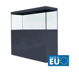 Amtra Alux 450 LED Aquarienkombination Grau für Süßwasser und Salzwasser mit Holzgehäuse und Deckel 450 Liter - 450 l – Bild 1 von 4