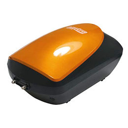 Produktbild von Amtra Aquarium Luftpumpe für Fische in Schwarz und Orange