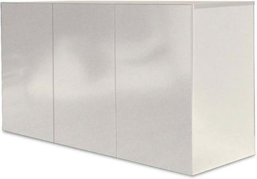 Produktbild von AMTRA Aquariumunterschrank ALUX 330 Weiß Grau