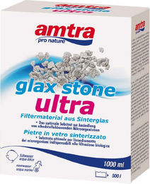 Produktbild von Amtra Glax Stone Ultra Filtermedien aus Glas Grau 1000 ml - 1 l