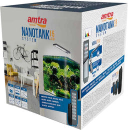 Amtra Nanotank System 15 Aquarium Set aus Glas mit Innenfilter für Fische 30x20x25cm – Bild 1 von 2