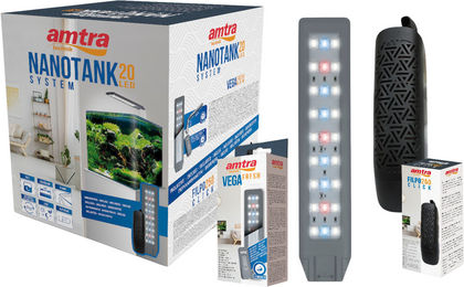Amtra Nanotank System 20 Aquarium 25x25x30 cm - 18 l – Bild 1 von 2