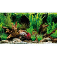 Produktbild von Amtra Wonder Aquarium Fotorückwand für Fische doppelseitig bunt 60x30 cm - 1 Stk.