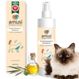 amusi Katzen Entfilzungsspray 250 ml Natürliches und Veganes Haar Entwirrungsspray für Katzen - 250 ml – Bild 1 von 7