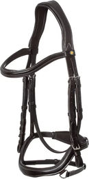 Anatomisch geformte Leder-Reitzäume Equestro für Ponys in Braun oder Schwarz – Bild 1 von 1