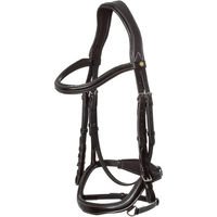 Produktbild von Anatomisch geformte Leder-Reitzäume Equestro für Ponys in Braun oder Schwarz
