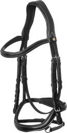 Produktbild von Anatomisch geformte Reitzäum Equestro aus Leder in Schwarz