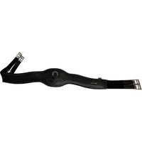 Produktbild von Anatomisch geformter Cavaletti Gurt aus Neopren Schwarz 120 cm