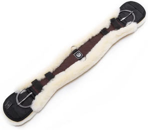 Produktbild von Anatomisch geformter Westerngurt Werner Christ aus Leder in Braun