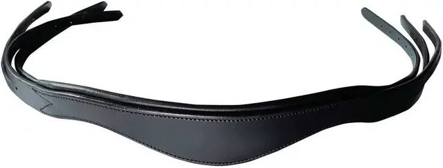 Produktbild von Anatomisch geformtes Reitkopfstück Zaldi aus Leder