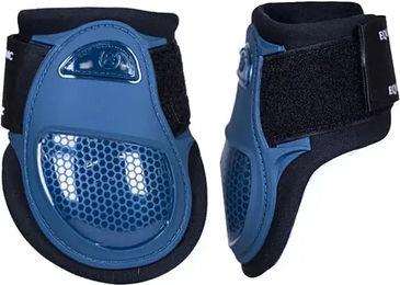 Produktbild von Anatomische Gamaschen aus Neopren für Pferde Equestrian Stockholm Blau FEI-konform