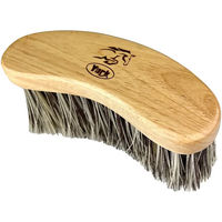 Produktbild von Anatomische Holzbürste für Pferde York Woody in Naturfarben