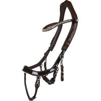 Produktbild von Anatomische Pferdehalftriemen Presteq FaySport Shine aus Leder in Braun für Vollblut