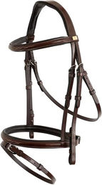 Anatomisches Reitkomplettzeug BR Equitation aus Leder in Beige oder Braun – Bild 1 von 1