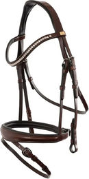 Anatomisches Reitkomplettzeug BR Equitation aus Leder in Braun für Vollblut – Bild 1 von 1