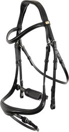 Anatomisches Reitkomplettzeug BR Equitation aus Leder in Schwarz für Vollblut – Bild 1 von 1