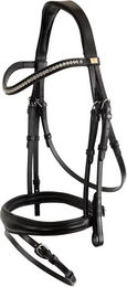 Anatomisches Reitkomplettzeug BR Equitation aus Leder in Schwarz für Vollblut – Bild 1 von 1