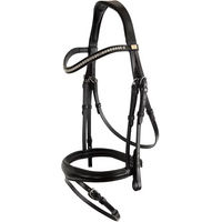 Produktbild von Anatomisches Reitkomplettzeug BR Equitation aus Leder in Schwarz für Vollblut
