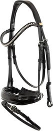 Anatomisches Reitkomplettzeug BR Equitation Hailsham aus Leder in Schwarz – Bild 1 von 1