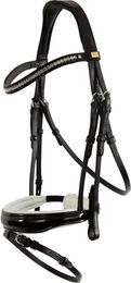 Anatomisches Reitkomplettzeug BR Equitation Hailsham aus Leder in Schwarz – Bild 1 von 1